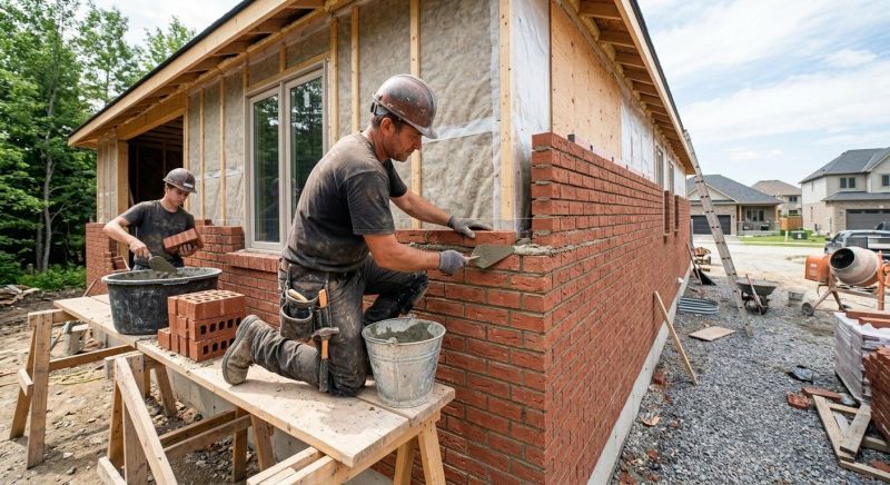 Brickwork Installation project example